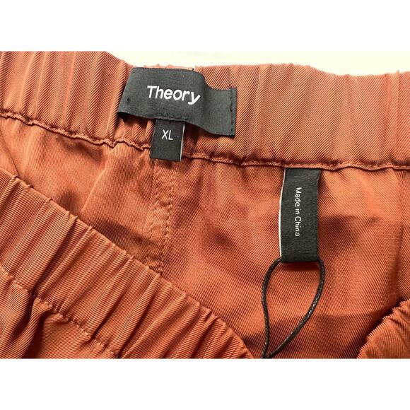 Theory Women's Slim Cargo Clay Flat Twill Pants L0209213 Size XL $295 NWT - Picture 4 of 16